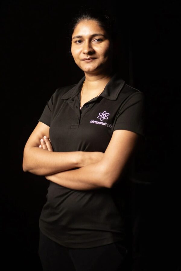 Studio portrait of Aishwarya Antony