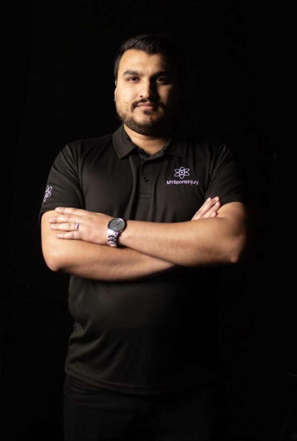 Studio portrait of Farooq