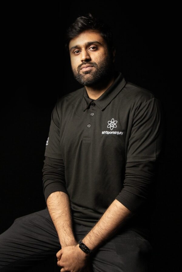 Studio portrait of Hamza