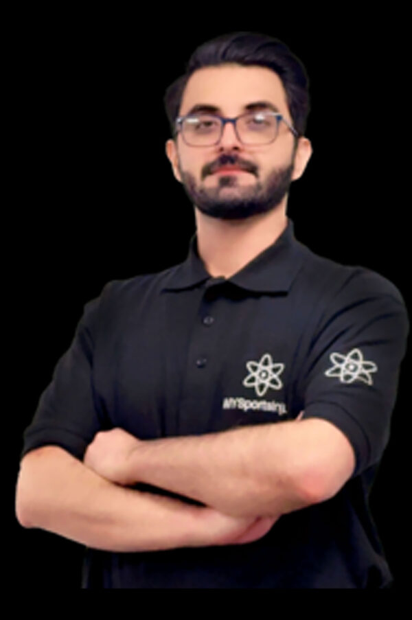 Studio portrait of Maaz