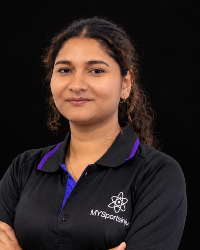 Studio portrait of Aishwarya Antony