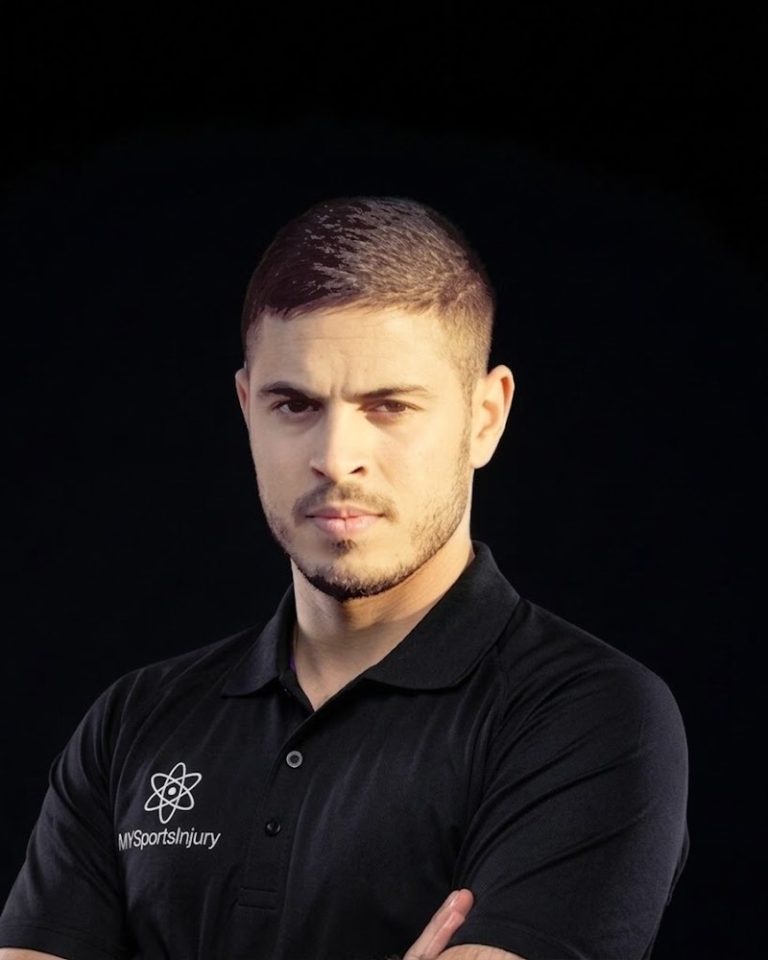 Studio portrait of Jordan Demetriou
